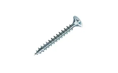A Spax direct assembly screw on a white background.