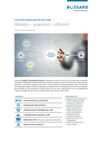 Factsheet Supplier Consolidation Service