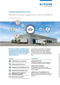 Factsheet Supplier Consolidation Service