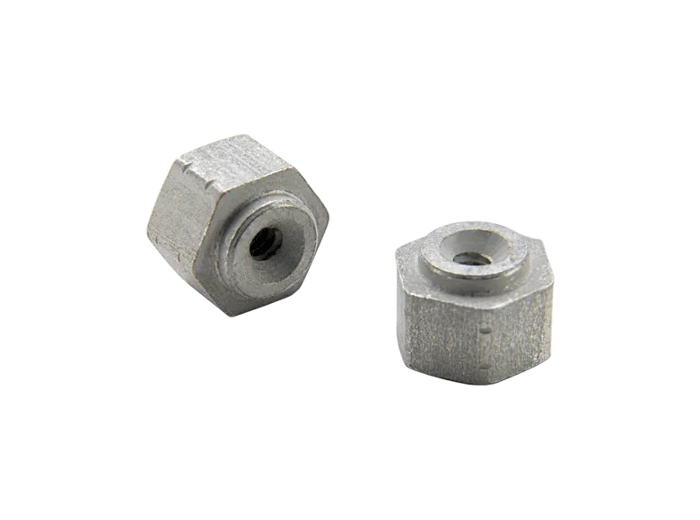Two EE-micro-clinching-fasteners on a white background.