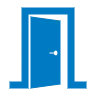 icon open door 